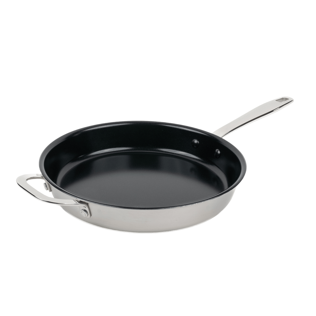 Maestro 5-Ply Stainless Steel Nonstick Frying Pan – Premium Hybrid Cookware Pan
