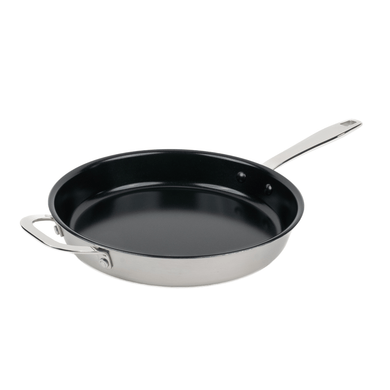 Maestro 5-Ply Stainless Steel Nonstick Frying Pan – Premium Hybrid Cookware Pan
