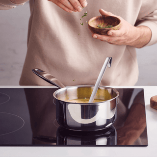 Maestro Stainless Steel Saucepan with Lid - 1.7 Qt.