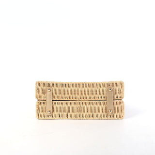 Margo Camel - Wicker Handbag