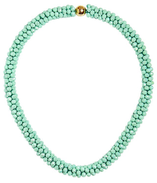 Marni Hand-Beaded Czech Bead Necklace