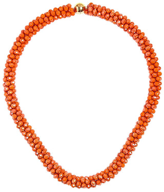 Marni Hand-Beaded Czech Bead Necklace