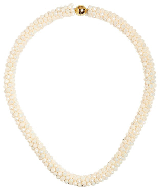 Marni Hand-Beaded Czech Bead Necklace