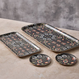 Dandelions Mini Birchwood Tray Set of 2