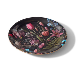 Kings Flower Mini Birchwood Tray Set of 2