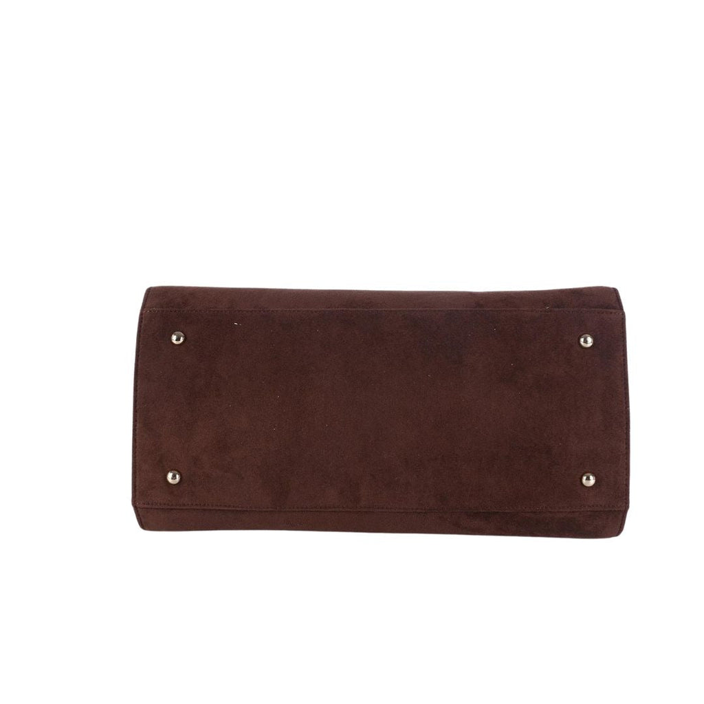 Megan - Faux Suede Medicine Bag