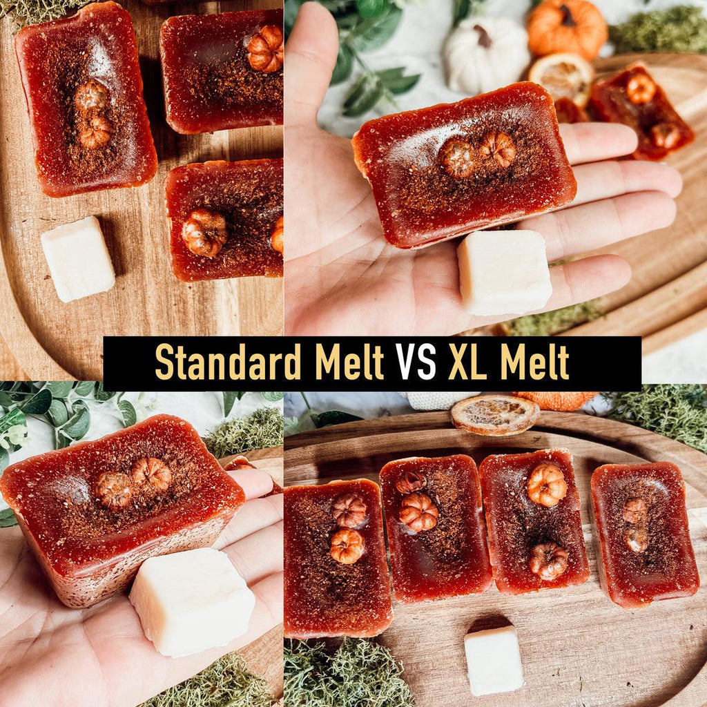 Natural XL Pumpkin Pecan Waffles Wax Melts – Handcrafted Bakery Fragrance (4 Cubes)