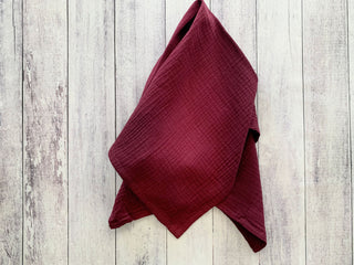 Elegant Crinkle Cotton Dinner Napkins – 4-Piece Soft Textured Set