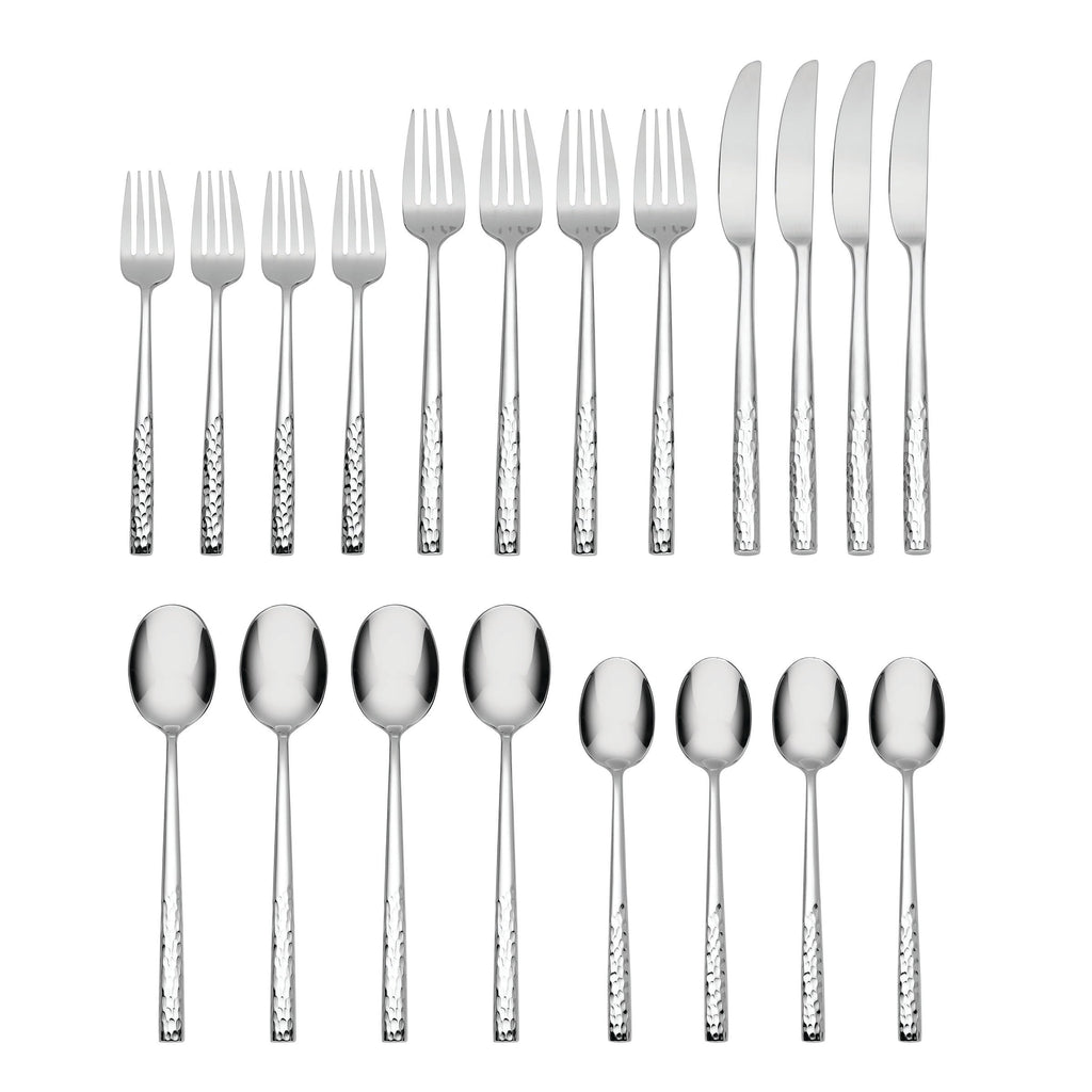 Oneida Mezze 20-Piece Flatware Set, 18/0 stainless steel (view 4)
