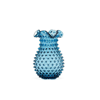 Hobnail Glass Vase in Midnight Blue – Petal