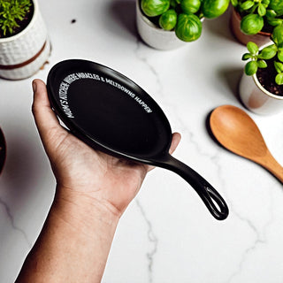 Funny Mom Spoon Rest with Wooden Spoon – Porcelain Kitchen Spoon Holder Gift for Moms