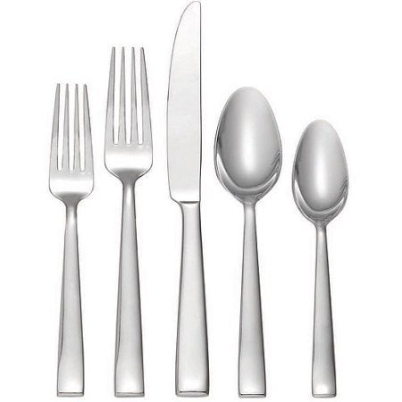 Oneida Monolith 20-Piece Flatware Set, 18/0 stainless steel