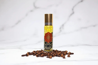 Crystals Infused Clove Essential Oil Roll-On
