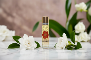 Gardenia & Peruvian Opal Roll-On | Calming Floral Aromatherapy for Peace & Clarity