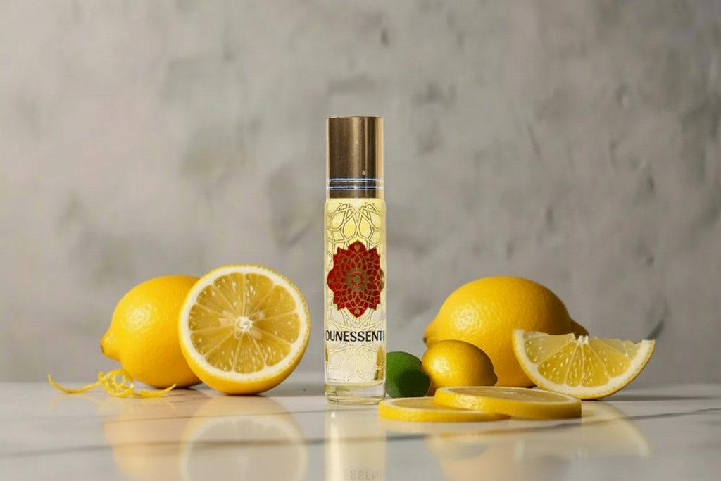 Lemon & Citrine Infusion Roll-On | Uplifting Aromatherapy for Confidence & Clarity