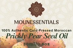 Pure Moroccan Prickly Pear Seed Oil | Anti-Aging Liquid Gold for Skin & Hair