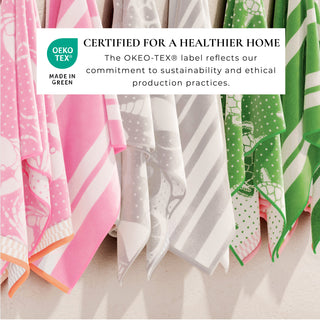 Elegant Cotton Velour Beach Towel Set – Maui Collection (2-Pack)