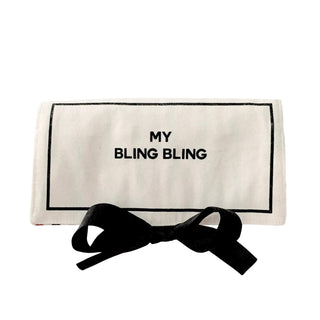 Jewelry Organizer, Travel Pouch – Bling Bling – Cream