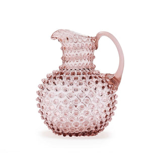 Hobnail Glass Jug in Night Iris – 2 Liter