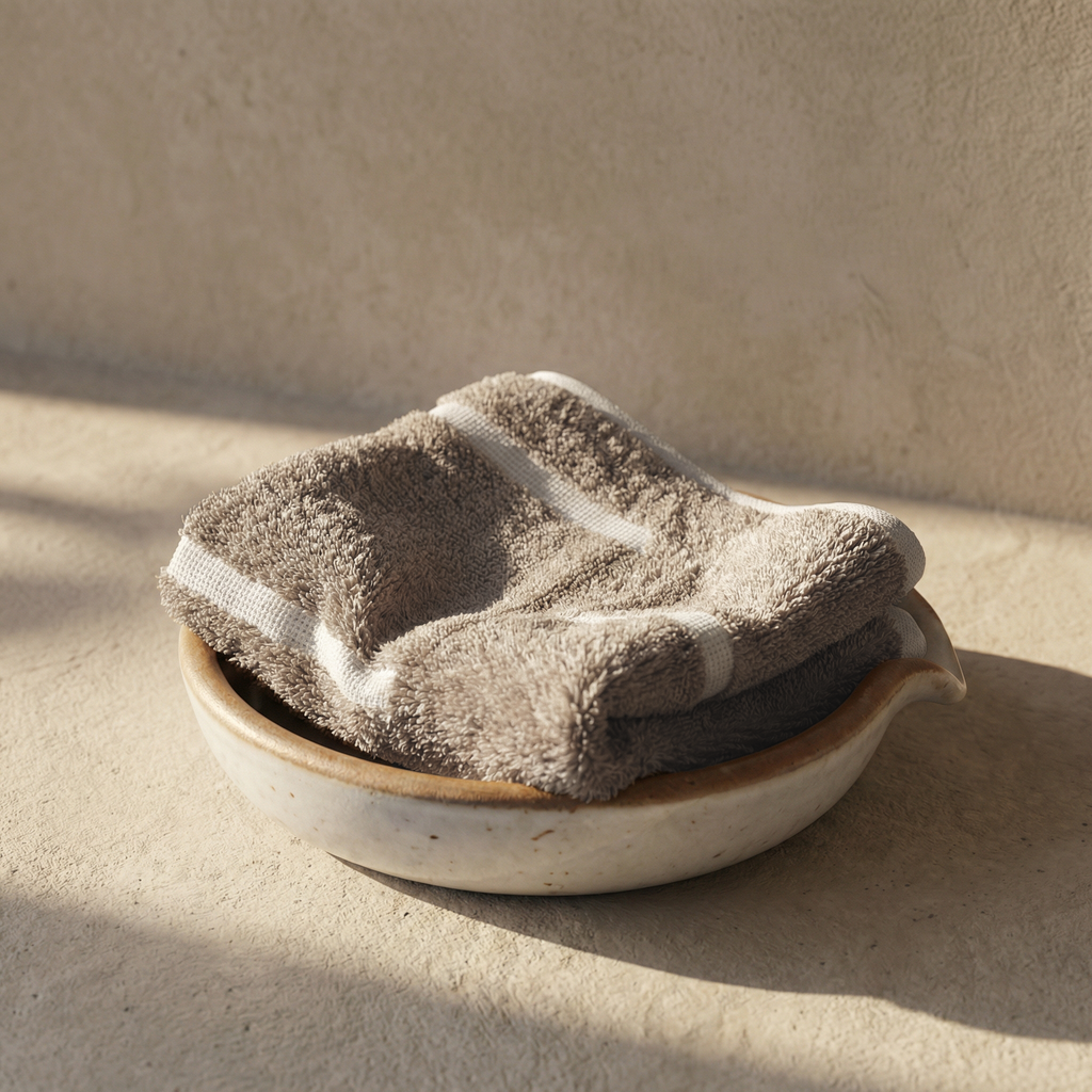 Sorrel Geometric Australian Cotton Towels