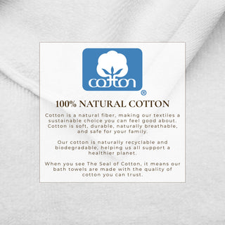 Elegant Cotton Border-Stitched Towel Set – Valery Collection (6-Piece)