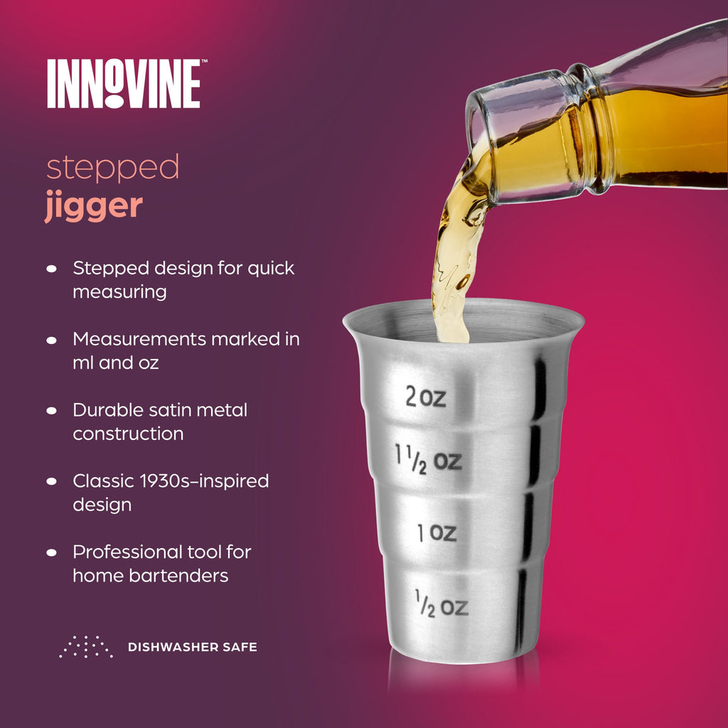 Stepped Cocktail Jigger