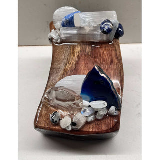 Azure Phone Holder / Business Card Holder