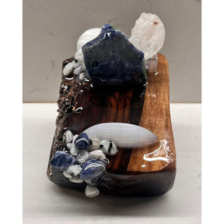 Azure Phone Holder / Business Card Holder