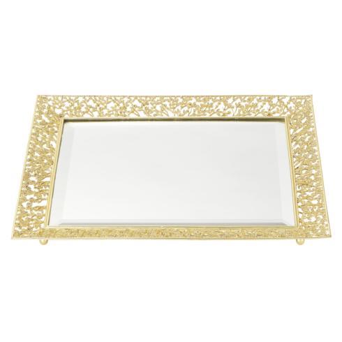 Olivia Riegel Isadora Vanity Beveled Mirror Tray - Anara Lifestyle