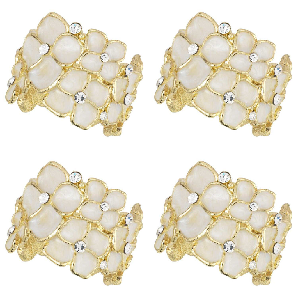 Dogwood Napkin Rings (Set of 4)