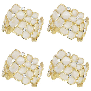 Dogwood Napkin Rings (Set of 4)
