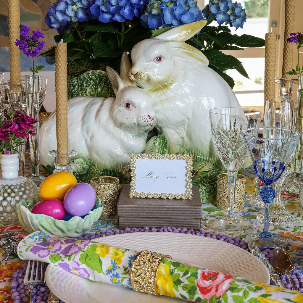 Windsor Napkin Rings -Gold (Set of 4)