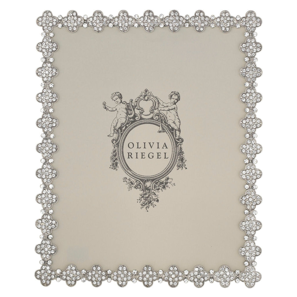 Pavé Clover Picture Frame