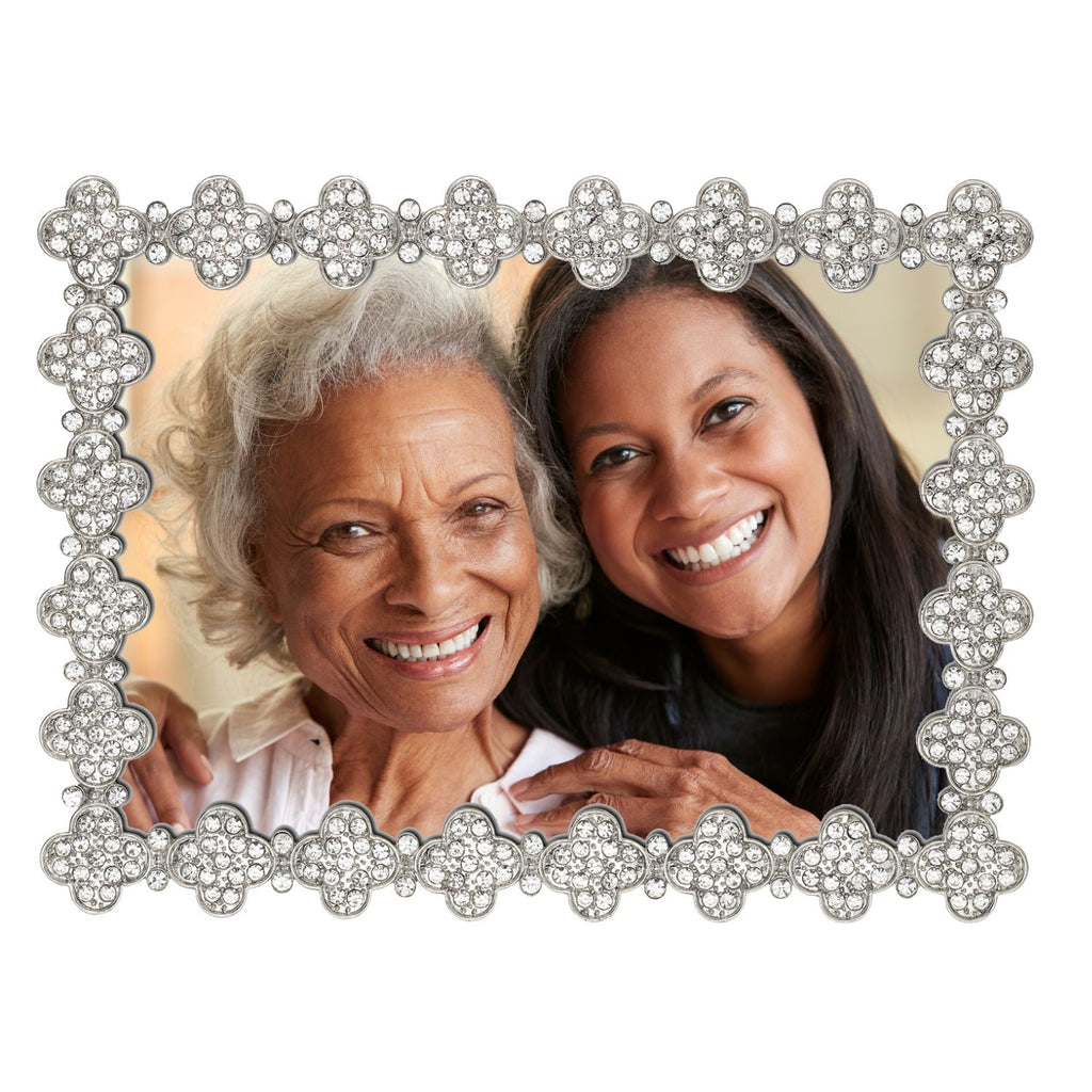 Pavé Clover Picture Frame