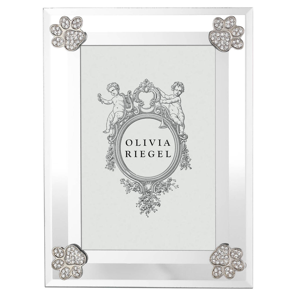 Paw Print Picture Frame