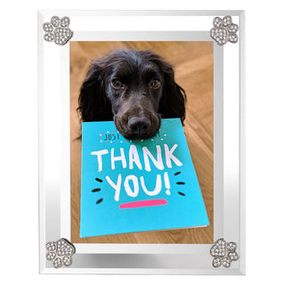 Paw Print Picture Frame