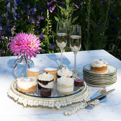 Dogwood Dessert Serving Set