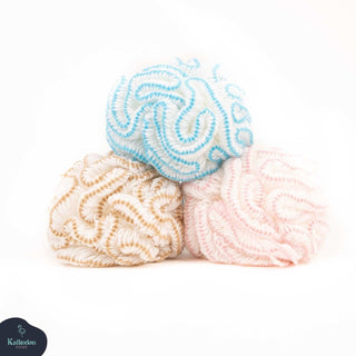 Organic Cotton Shower Pouf | Eco-Friendly Bath Loofah