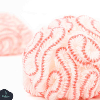 Organic Cotton Shower Pouf | Eco-Friendly Bath Loofah