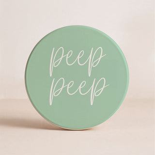 Easter & Spring Ceramic Coasters – Matte Finish Seasonal Collection (4