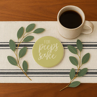 Easter & Spring Ceramic Coasters – Matte Finish Seasonal Collection (4