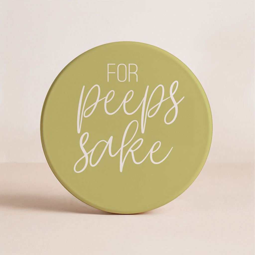 Easter & Spring Ceramic Coasters – Matte Finish Seasonal Collection (4