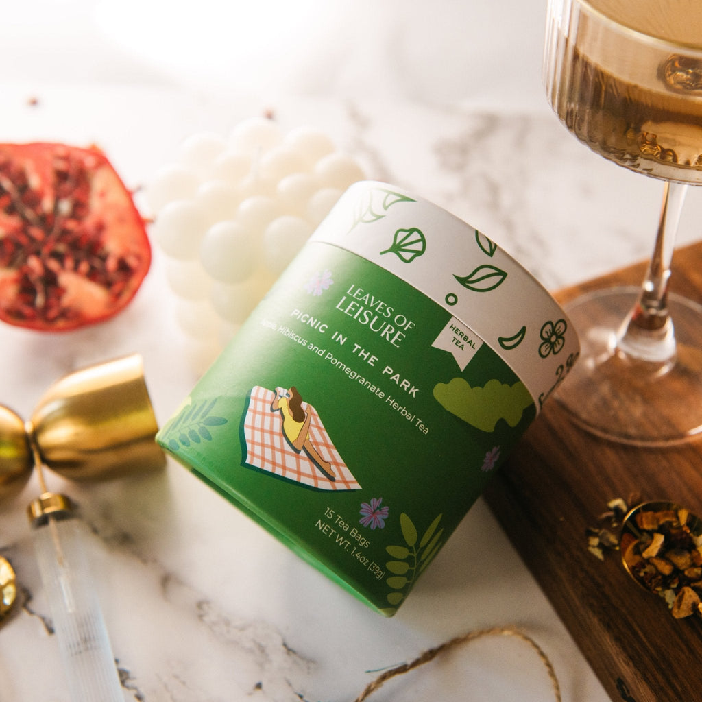 Picnic in the Park Herbal Tea | Caffeine-Free Spring Blend