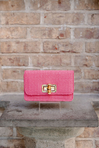 Pink Lilly Clutch
