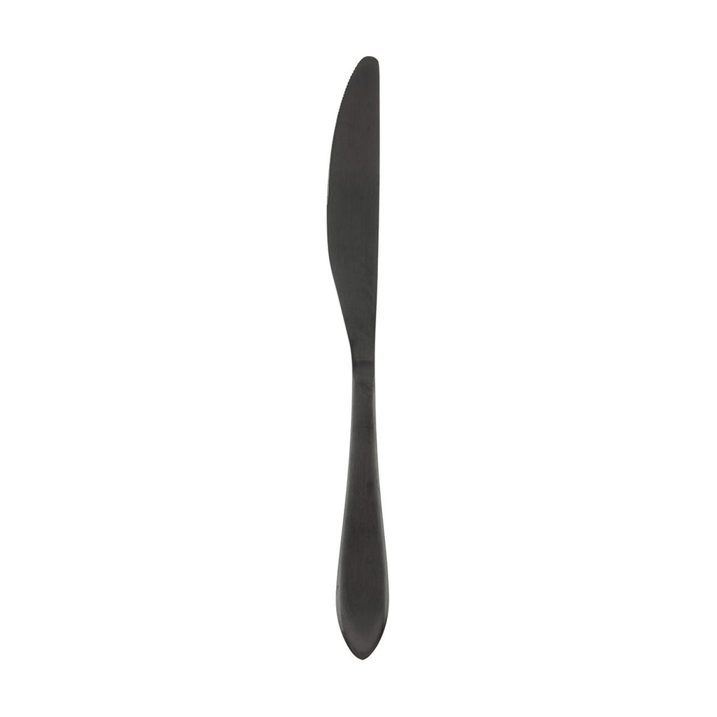 Cambridge Delia Black Dinne Knife - Set of 4, stainless steel