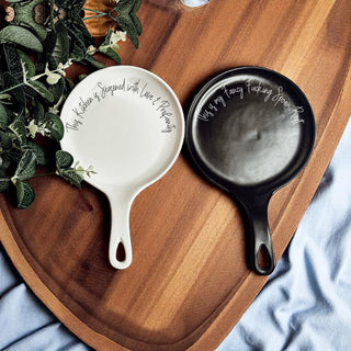 Funny Chef Spoon Rest with Wooden Spoon – Porcelain Kitchen Spoon Holder Gift