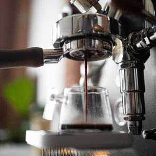 Pure Over All - Glass Espresso Cups with Ceramic Coaster – A Stylish Sip - Anara Lifestyle