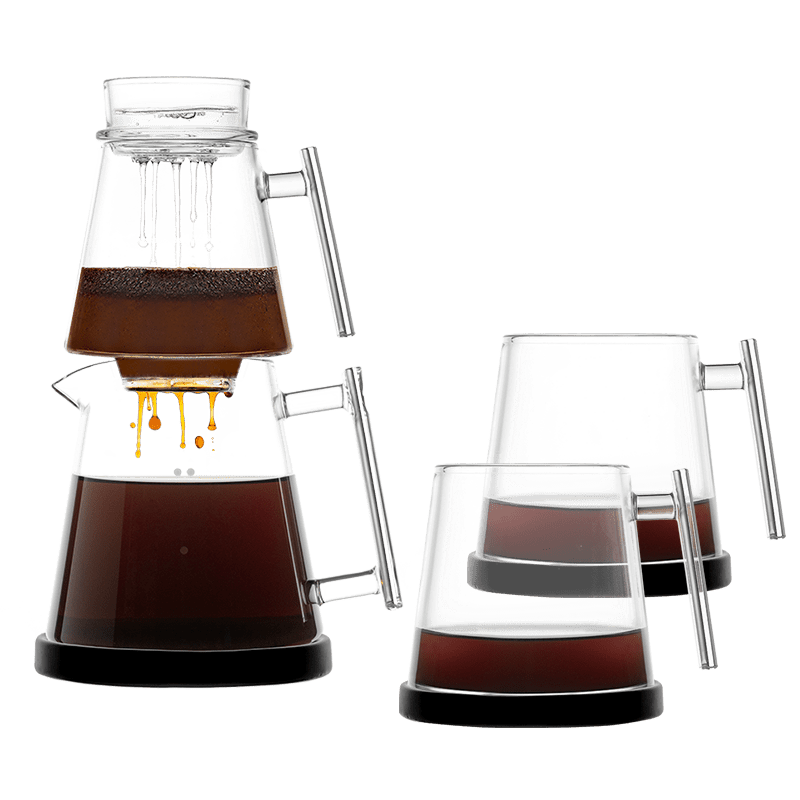 Pure Over Brew Kit XL – All - Glass Brewing for Pure Coffee Perfection - Anara Lifestyle