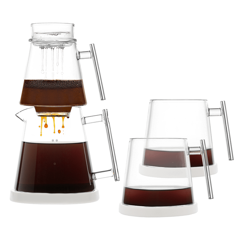 Pure Over Brew Kit XL – All - Glass Brewing for Pure Coffee Perfection - Anara Lifestyle