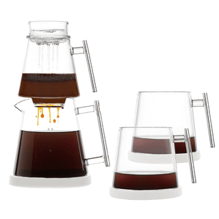 Pure Over Brew Kit XL – All - Glass Brewing for Pure Coffee Perfection - Anara Lifestyle